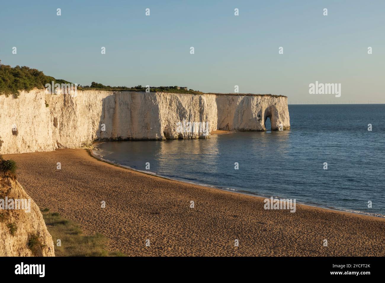 England, Kent, Thanet, Broadstairs, Kingsgate Bay Stockfoto