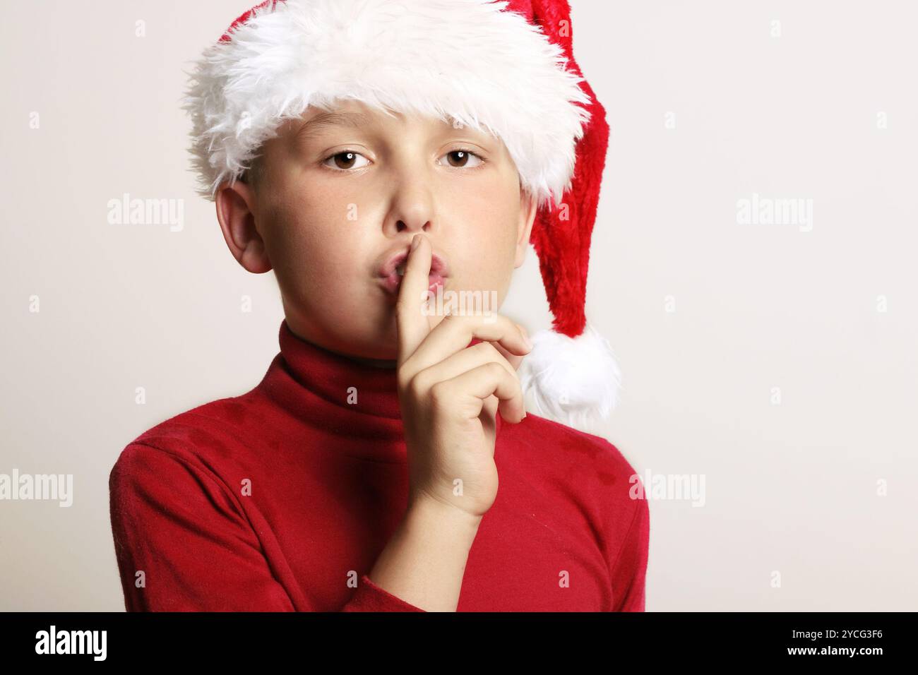 Kinder - Stille Nacht Heilige Nacht Stockfoto
