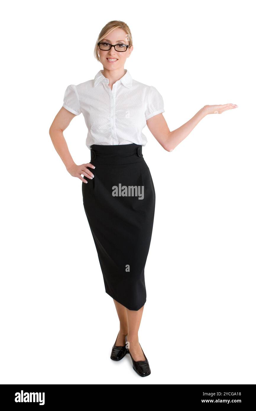 Werbeprodukt für Verkäufer Stockfoto