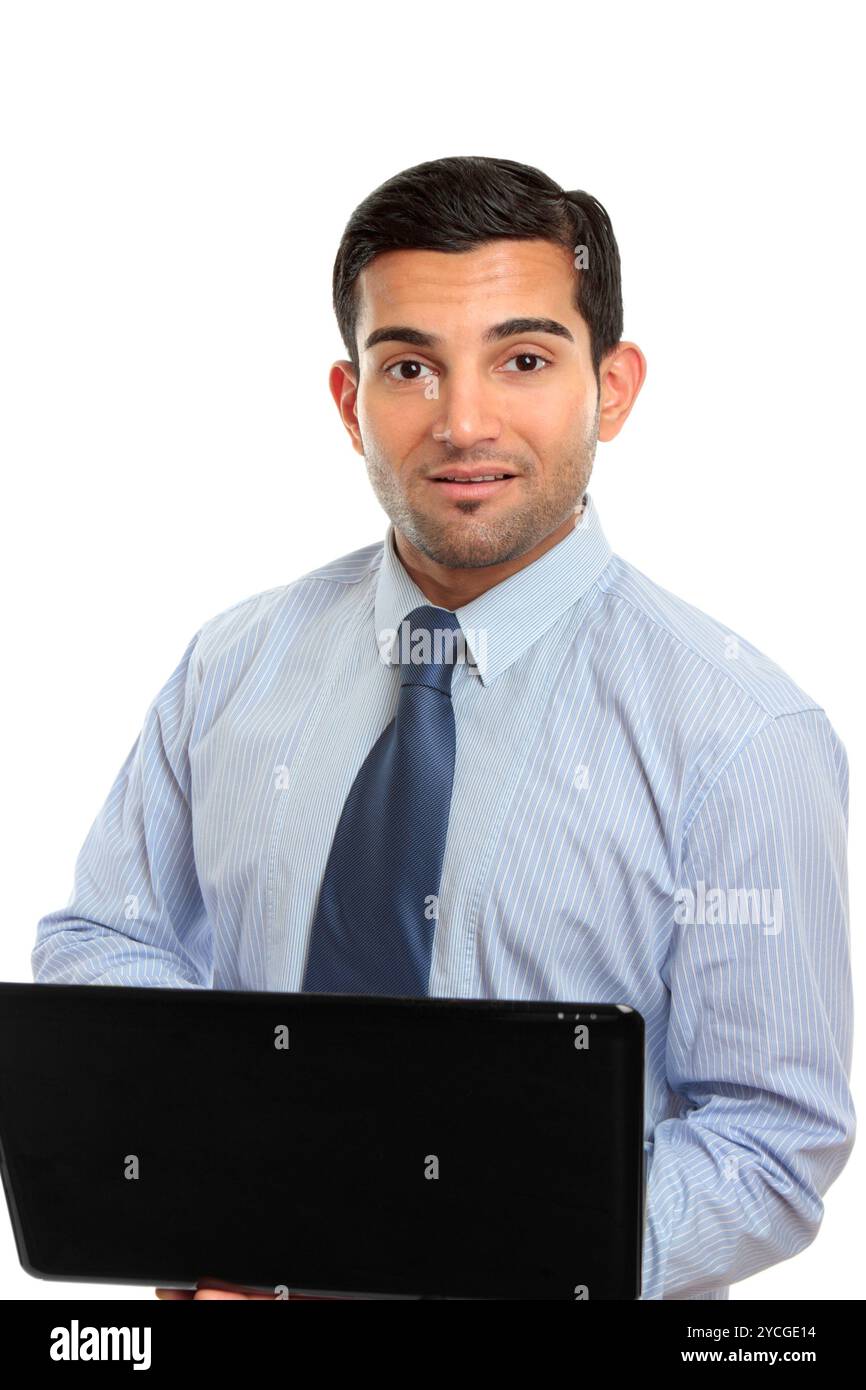 Geschäftsmann oder IT-Berater Stockfoto