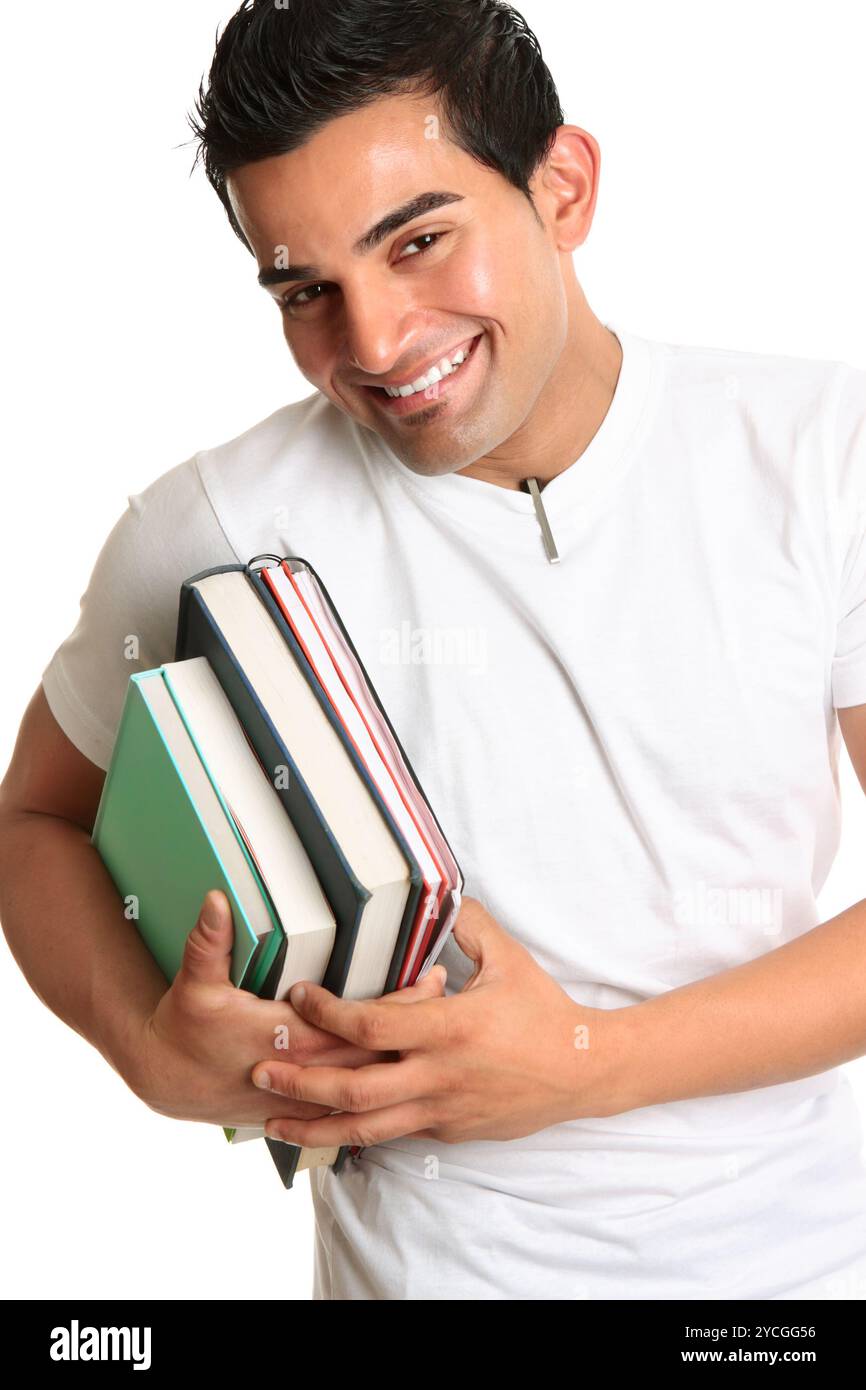 Glücklich University College-student Stockfoto