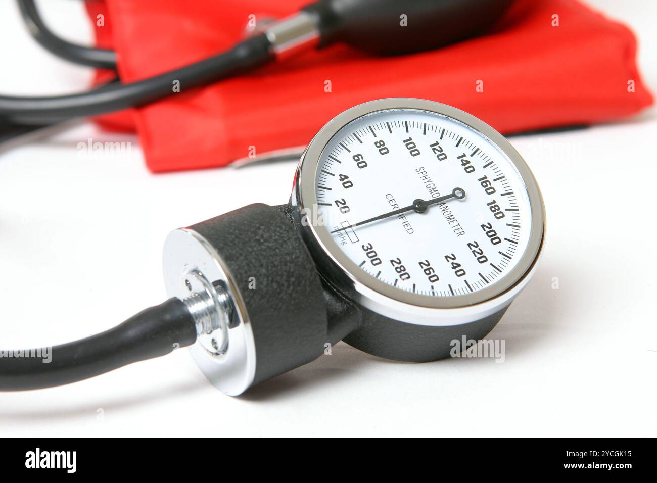 Blutdruckmessgerät Stockfoto