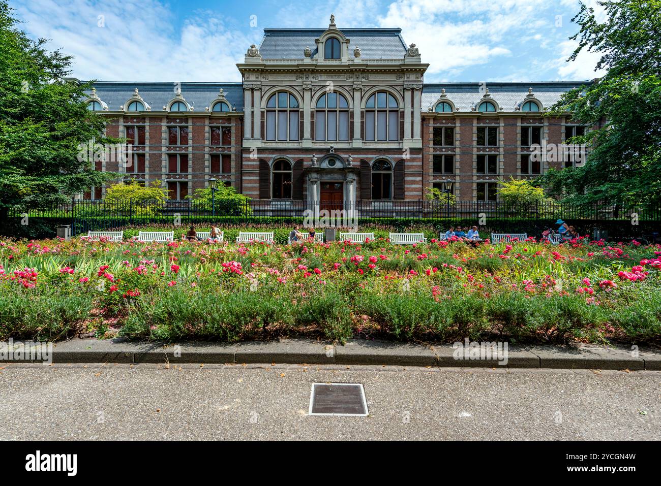 Königlich-Niederländisches Archiv. Zum dritten Mal in Folge in der niederländischen Geschichte wird der Königspalast Noordeinde der Öffentlichkeit zugänglich gemacht. Der Palast selbst und die Königlichen Ställe sind zugänglich. Mehrere Kammern und repräsentative Räume und Flure sind geöffnet und mit Möbeln und Präsentationen ausgestattet. Die gesamte Tour zeigt, wie König und Königin der Niederlande ihre Arbeit verrichten. Den Haag, Niederlande. Den Haag, s-Gravenhage Paleis Noordeinde Zuid-Holland Nederland Copyright: XGuidoxKoppesxPhotox Stockfoto