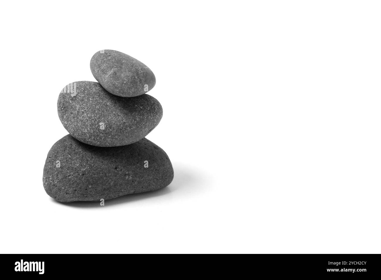 Zen Steinen Stockfoto