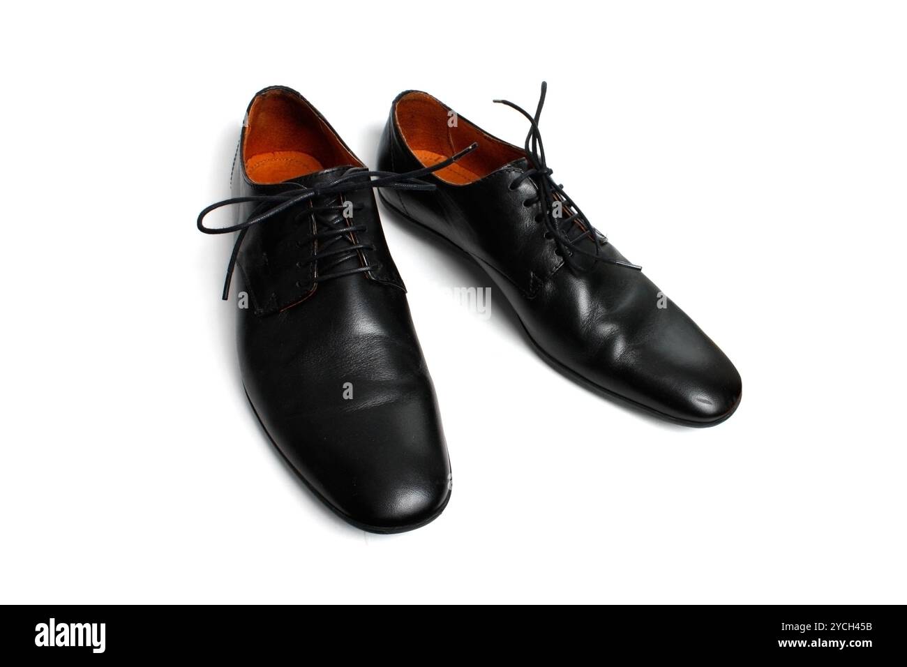 Schwarze Schuhe Stockfoto