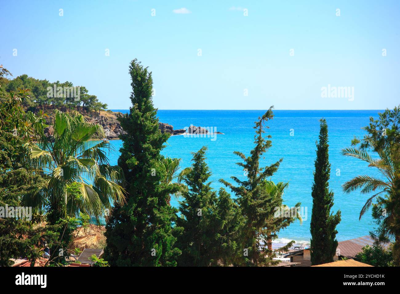 Szene-Seascape-Türkei Stockfoto