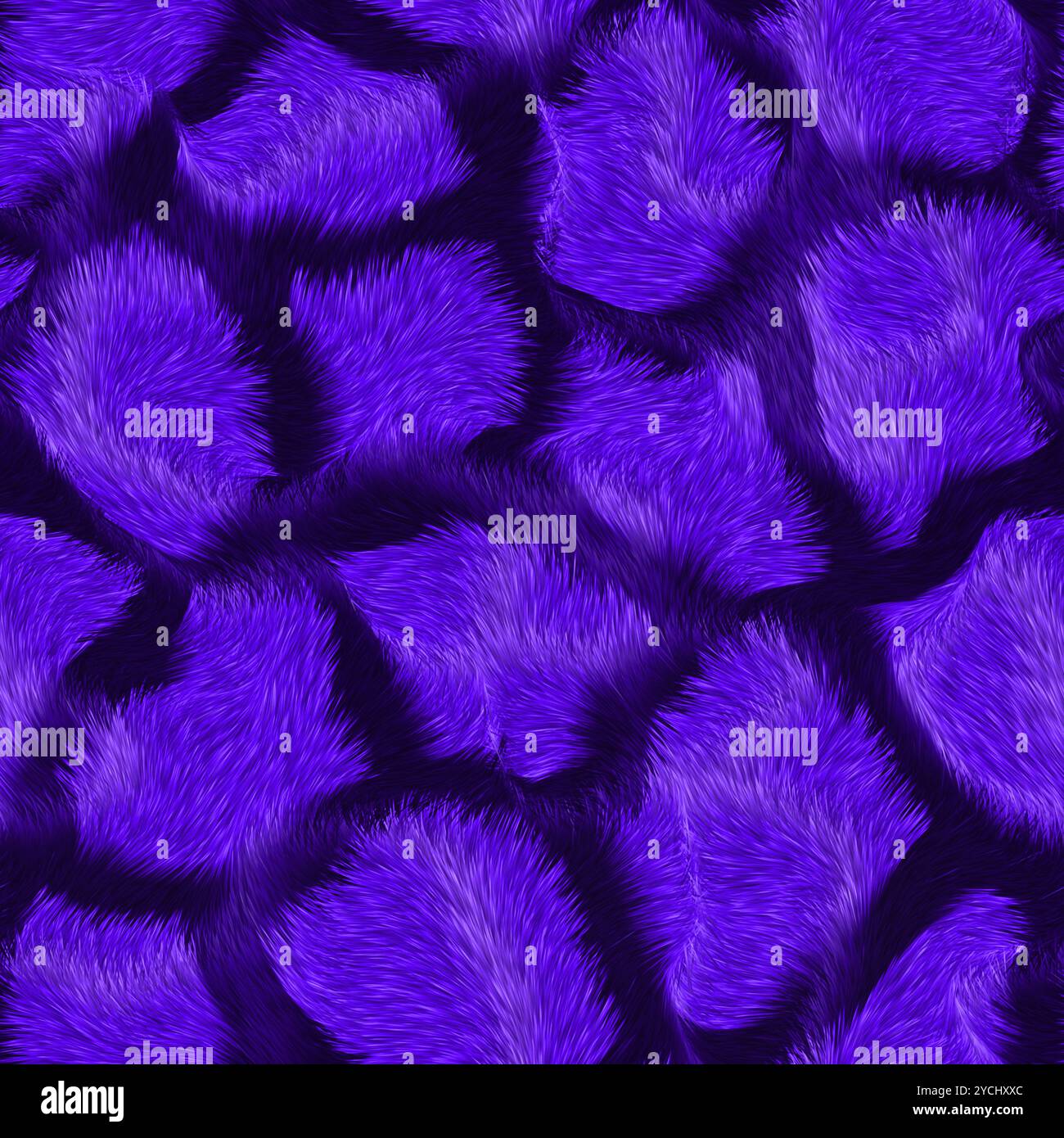 Künstliches lila Fell für Hintergrund oder Textur Stockfoto