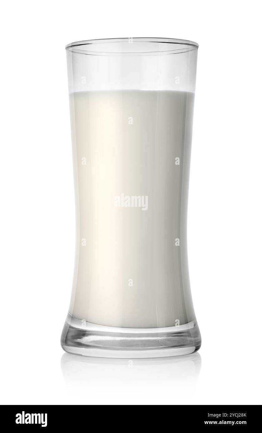 Milch, isoliert Stockfoto