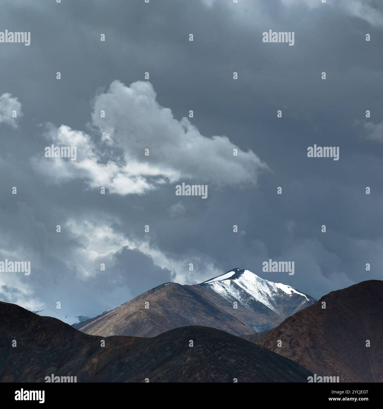 Himalaya Hochgebirgslandschaft. Indien, Ladakh Stockfoto