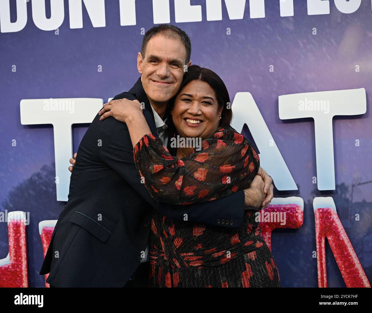 LONDON, GROSSBRITANNIEN. Oktober 2024. Simon Otto, Nicole Hearon nimmt an der „That Christmas“ Headline Gala Teil – 68. BFI London Film Festival in London, Großbritannien. (Foto von 李世惠/siehe Li/Picture Capital) Credit: Siehe Li/Picture Capital/Alamy Live News Stockfoto