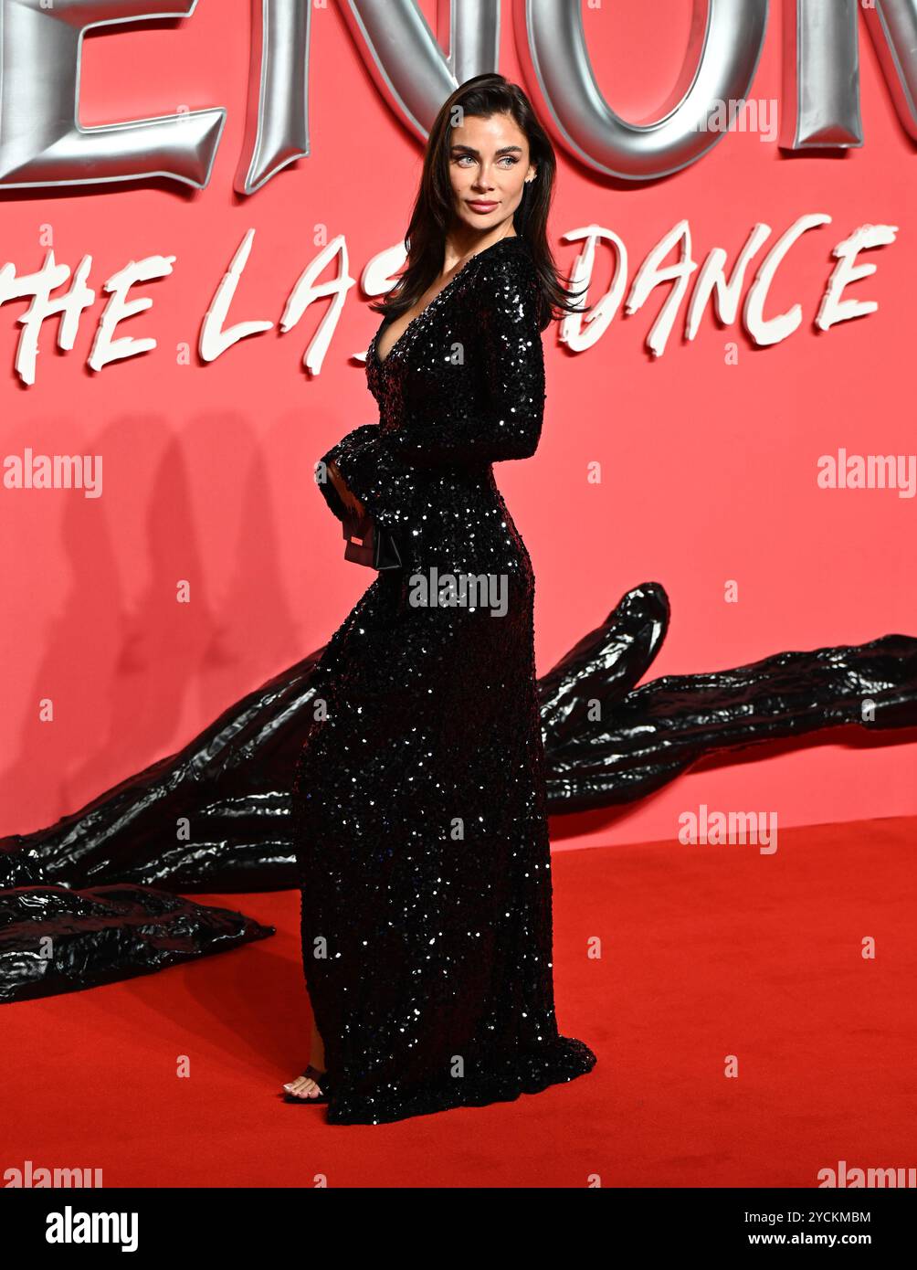 LONDON, GROSSBRITANNIEN. Oktober 2024. Cally Jane Beech nahm an der britischen Premiere von VENOM: The Last Dance im BFI IMAX in London Teil. (Foto von 李世惠/siehe Li/Picture Capital) Credit: Siehe Li/Picture Capital/Alamy Live News Stockfoto