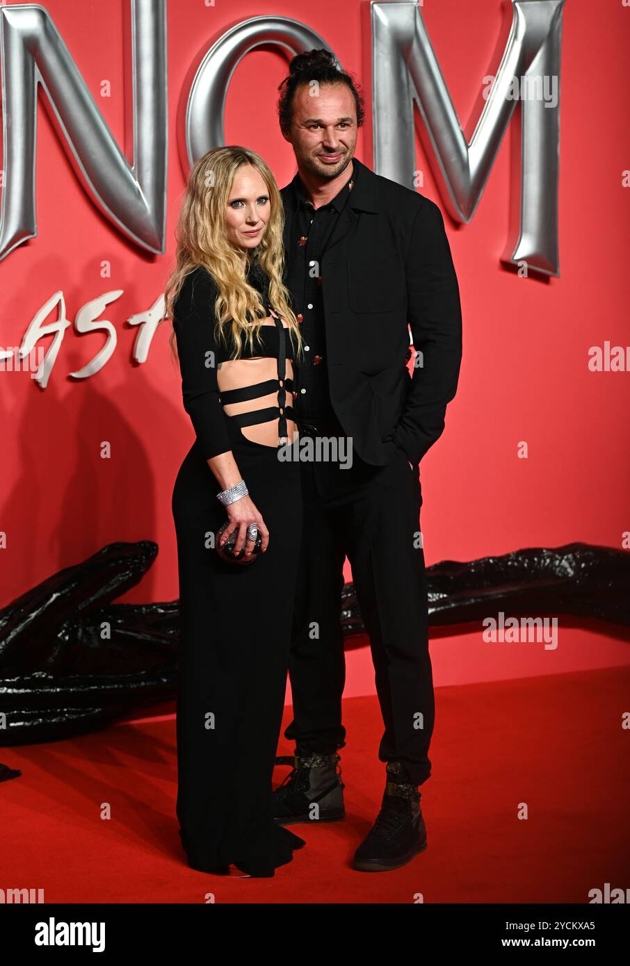 LONDON, GROSSBRITANNIEN. Oktober 2024. Juno Temple nahm an der britischen Premiere von VENOM: The Last Dance im BFI IMAX in London Teil. (Foto von 李世惠/siehe Li/Picture Capital) Credit: Siehe Li/Picture Capital/Alamy Live News Stockfoto