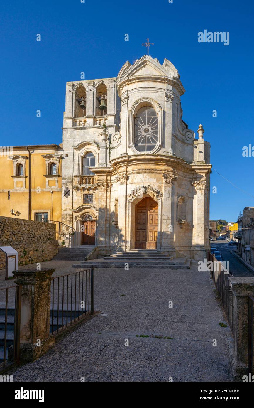 Kirche der Unbefleckten, Palazzolo Acreide, Siracusa, Sizilien, Italien Stockfoto