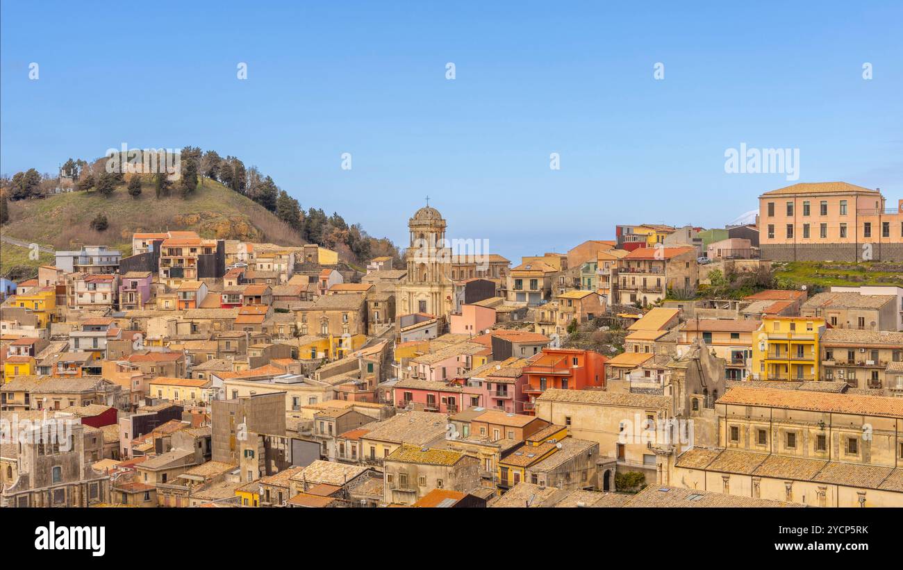 Buccheri, Siracusa, Sizilien, Italien Stockfoto