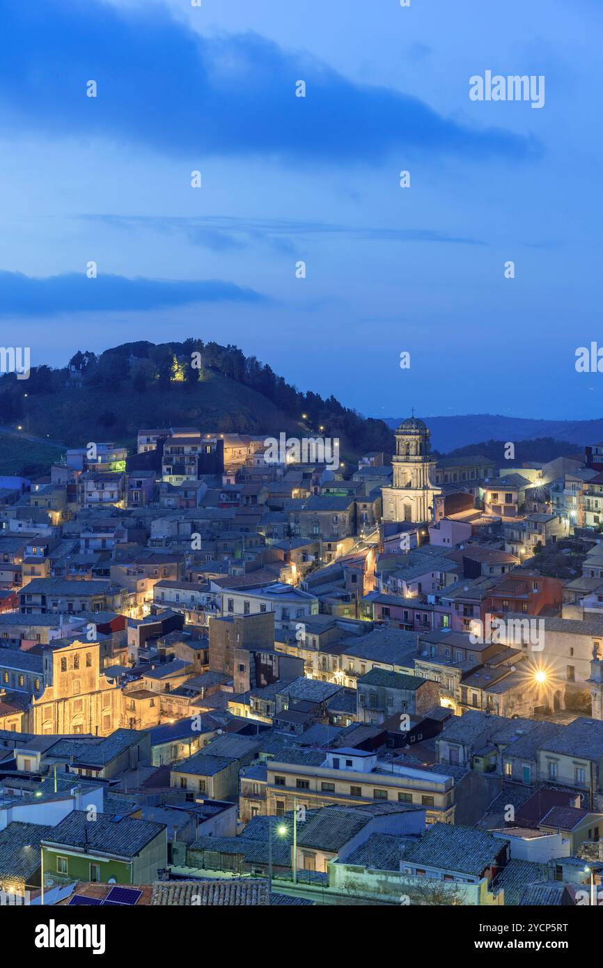 Buccheri, Siracusa, Sizilien, Italien Stockfoto