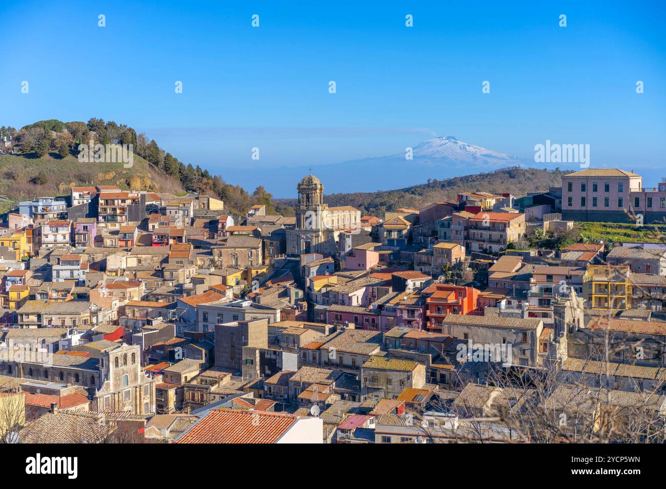 Buccheri, Siracusa, Sizilien, Italien Stockfoto