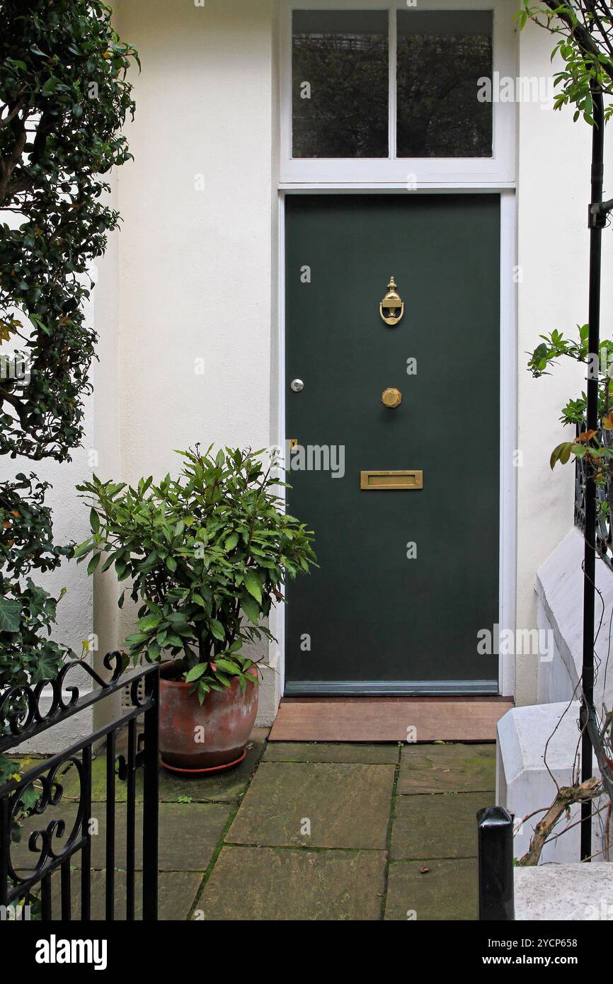 Haustür Stockfoto