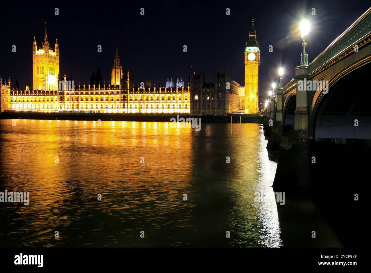 Das britische Parlament Stockfoto