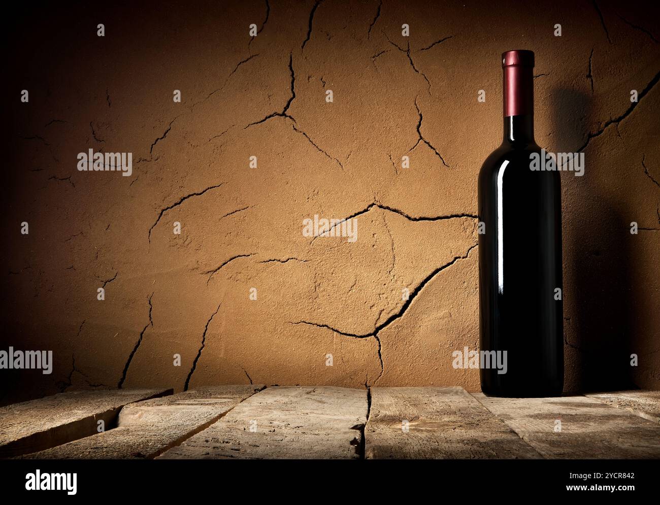 Flasche Cabernet Stockfoto