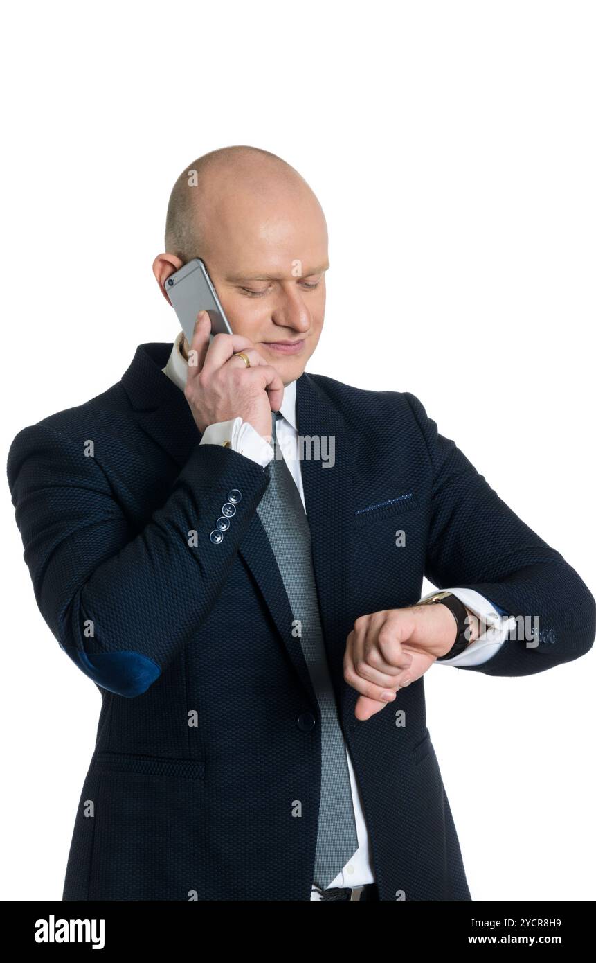 Business-Mann-Porträt Stockfoto