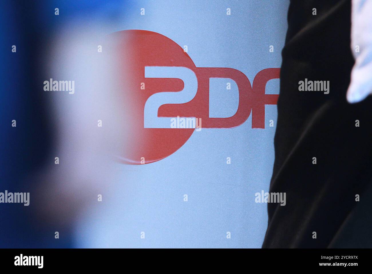 Frankfurt/Main, Hessen, Deutschland, 20.10.2024: Messe: Frankfurter Buchmesse: Logo des ZDF *** Frankfurt Main, Hessen, Deutschland, 20 10 2024 Frankfurt Buchmesse ZDF Logo Copyright: XdtsxNachrichtenagenturx dts 49383 Stockfoto