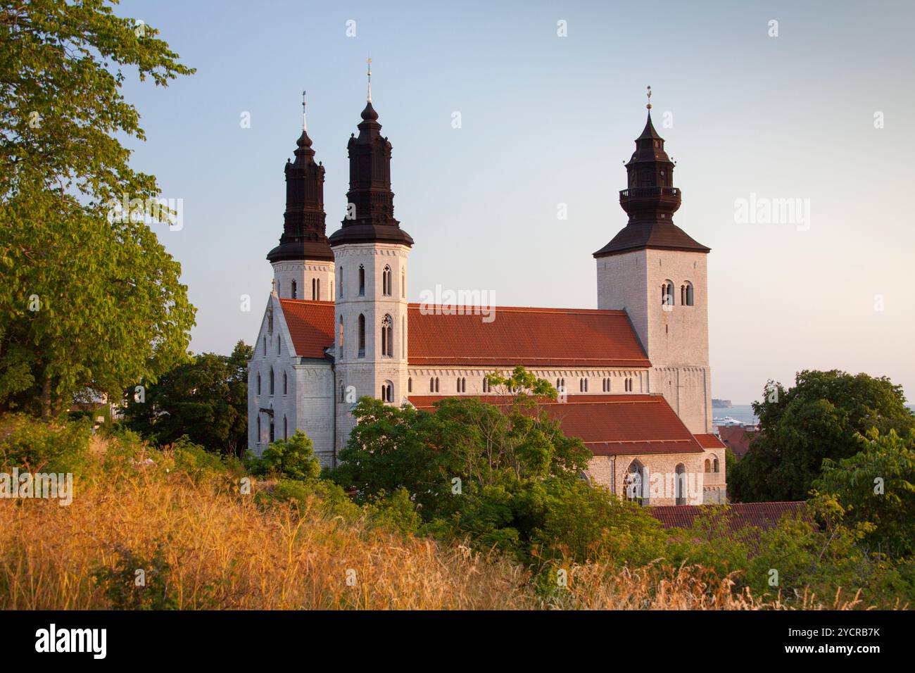 St. Mary&#39;s Cathedral, Visby, Gotand Island, Schweden Stockfoto