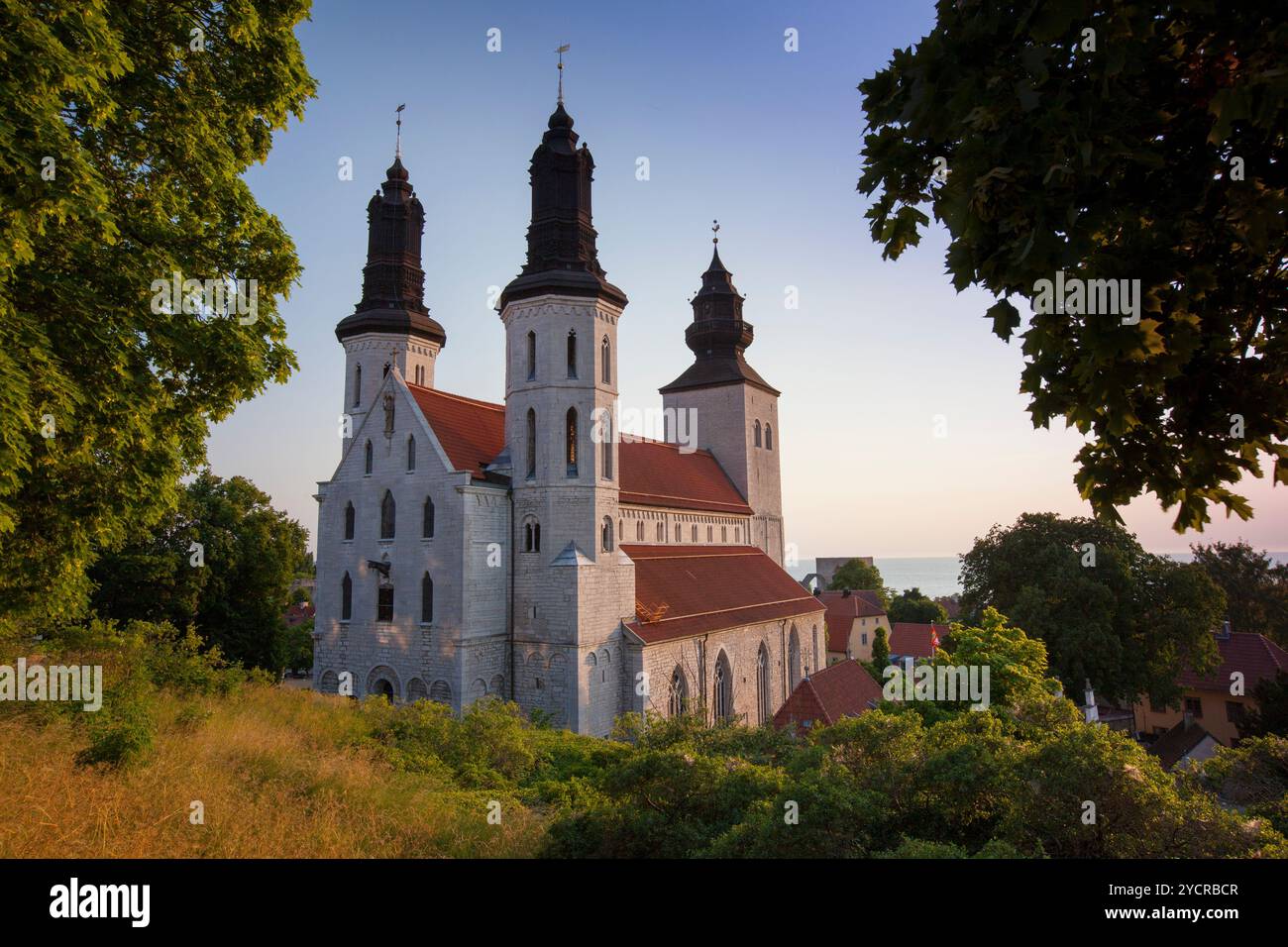 St. Mary&#39;s Cathedral, Visby, Gotand Island, Schweden Stockfoto