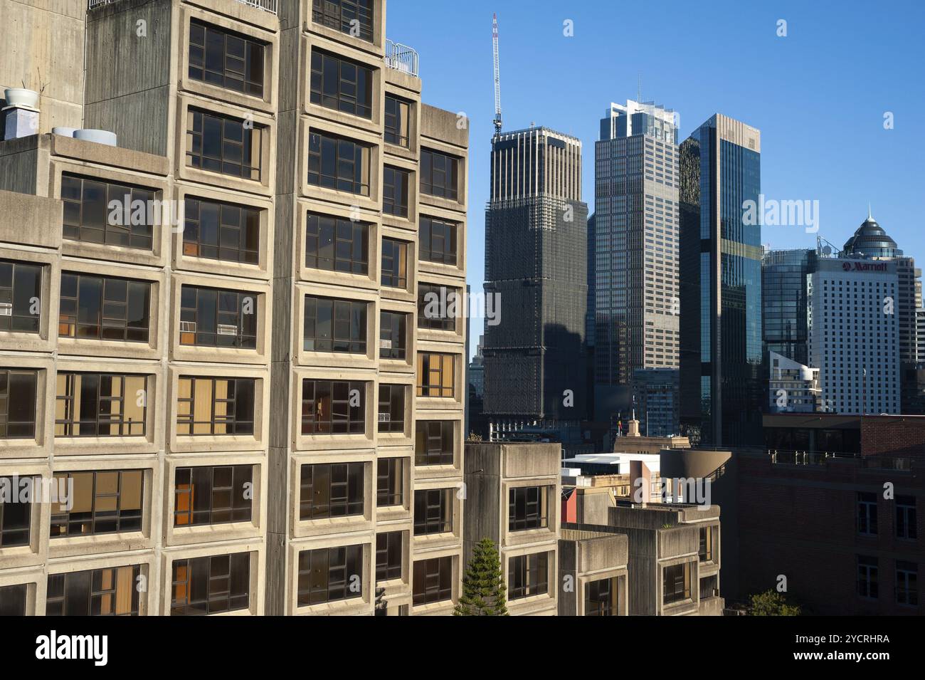 16. September 2018, Sydney, New South Wales, Australien, Ein Blick auf das berühmte Sirius-Gebäude, ein Sozialwohnungsprojekt aus den 1970er Jahren in The Rocks Stockfoto