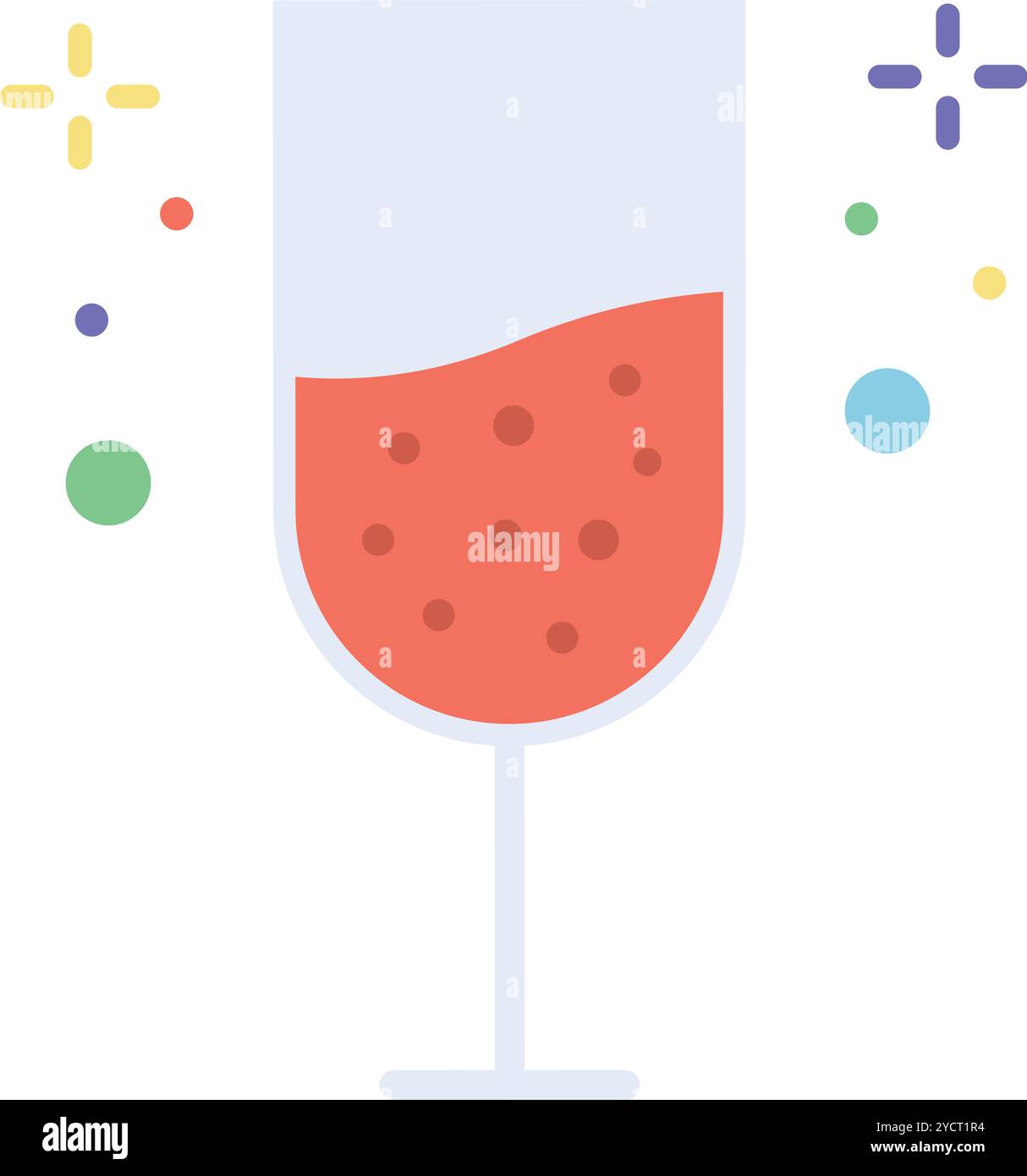 Vektorbild des Glassymbols. Geeignet für mobile Anwendungen, Webanwendungen und Printmedien. Stock Vektor