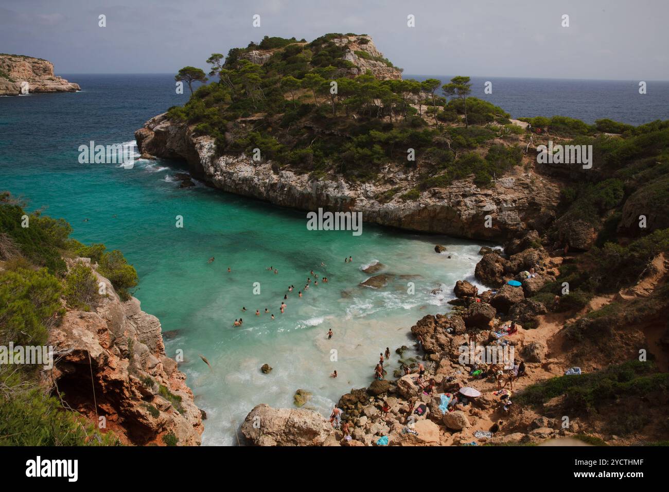 Beliebte Touristenattraktion im Sommer. Stockfoto