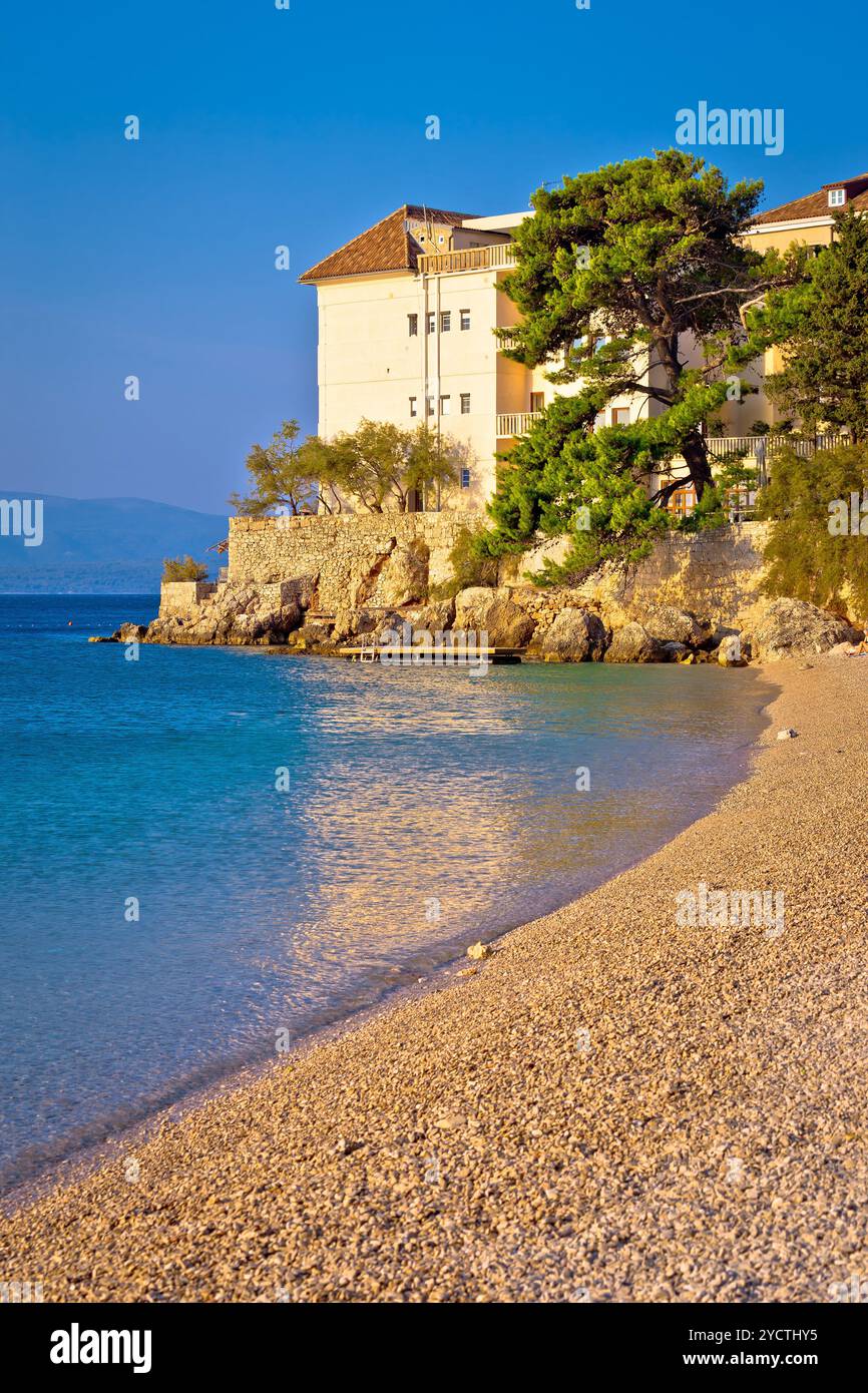 Strand in Bol vertikale Ansicht Stockfoto