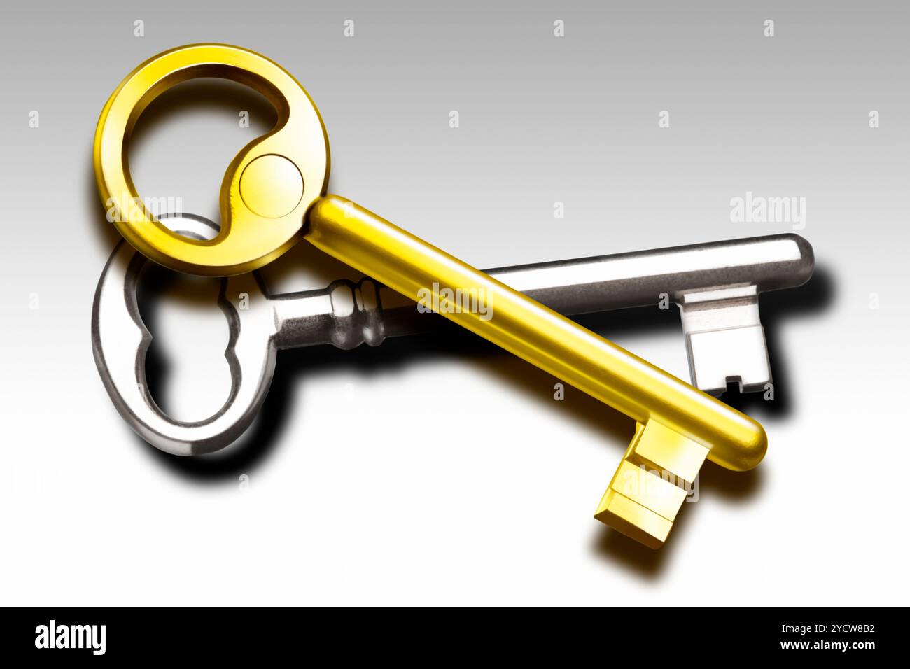 Schlüssel Stockfoto