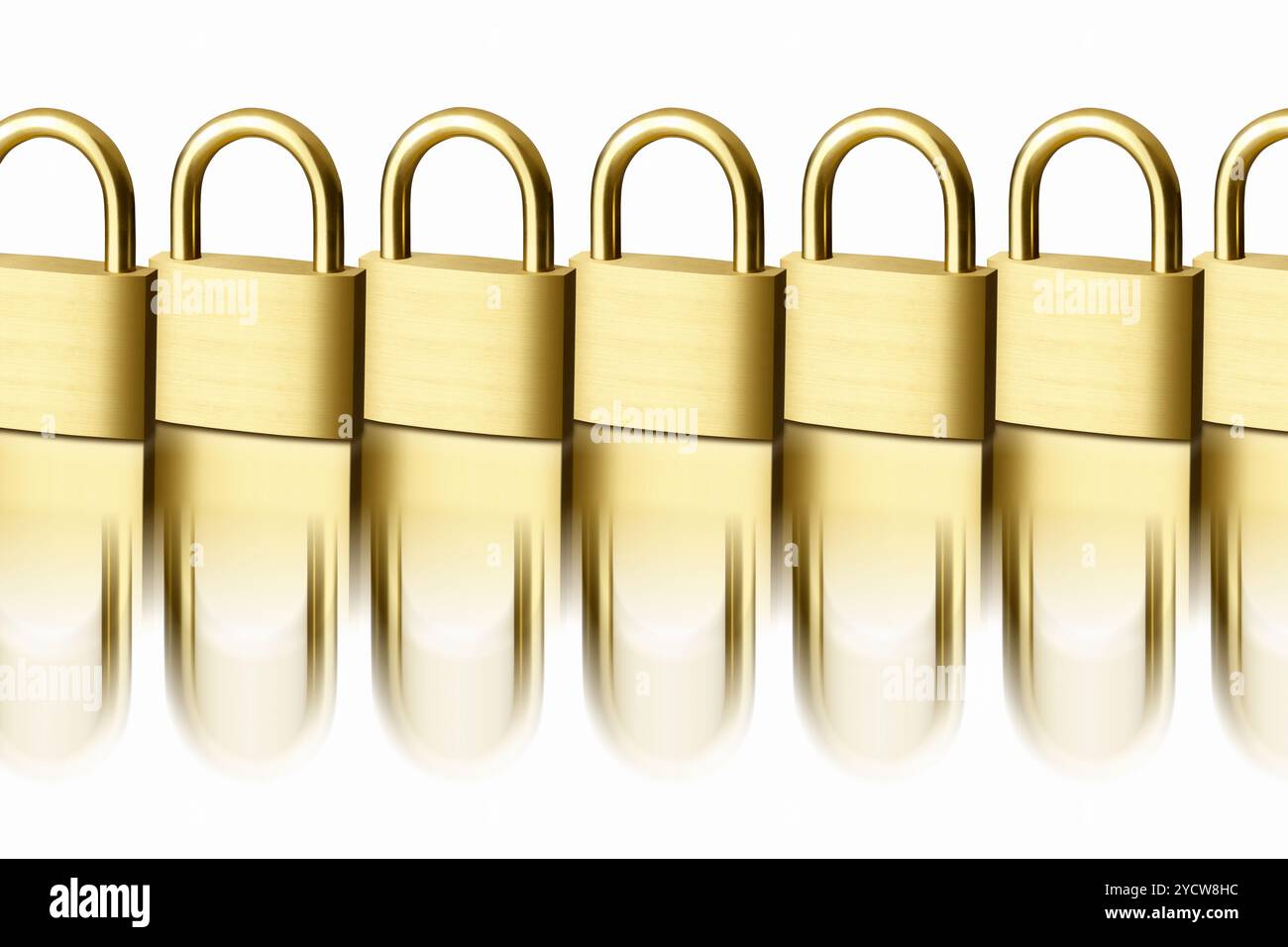 Vorhängeschloss Stockfoto