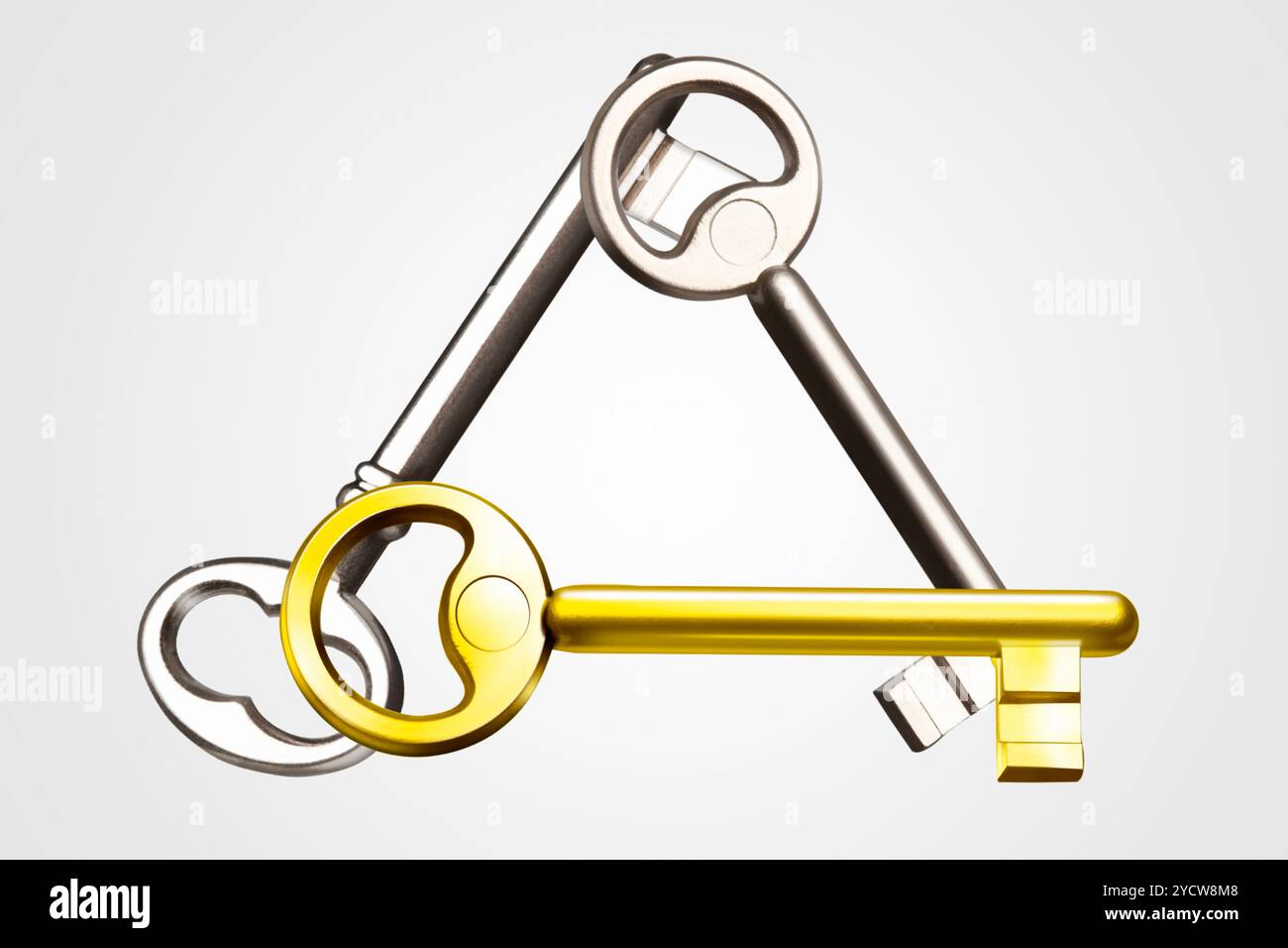 Schlüssel Stockfoto