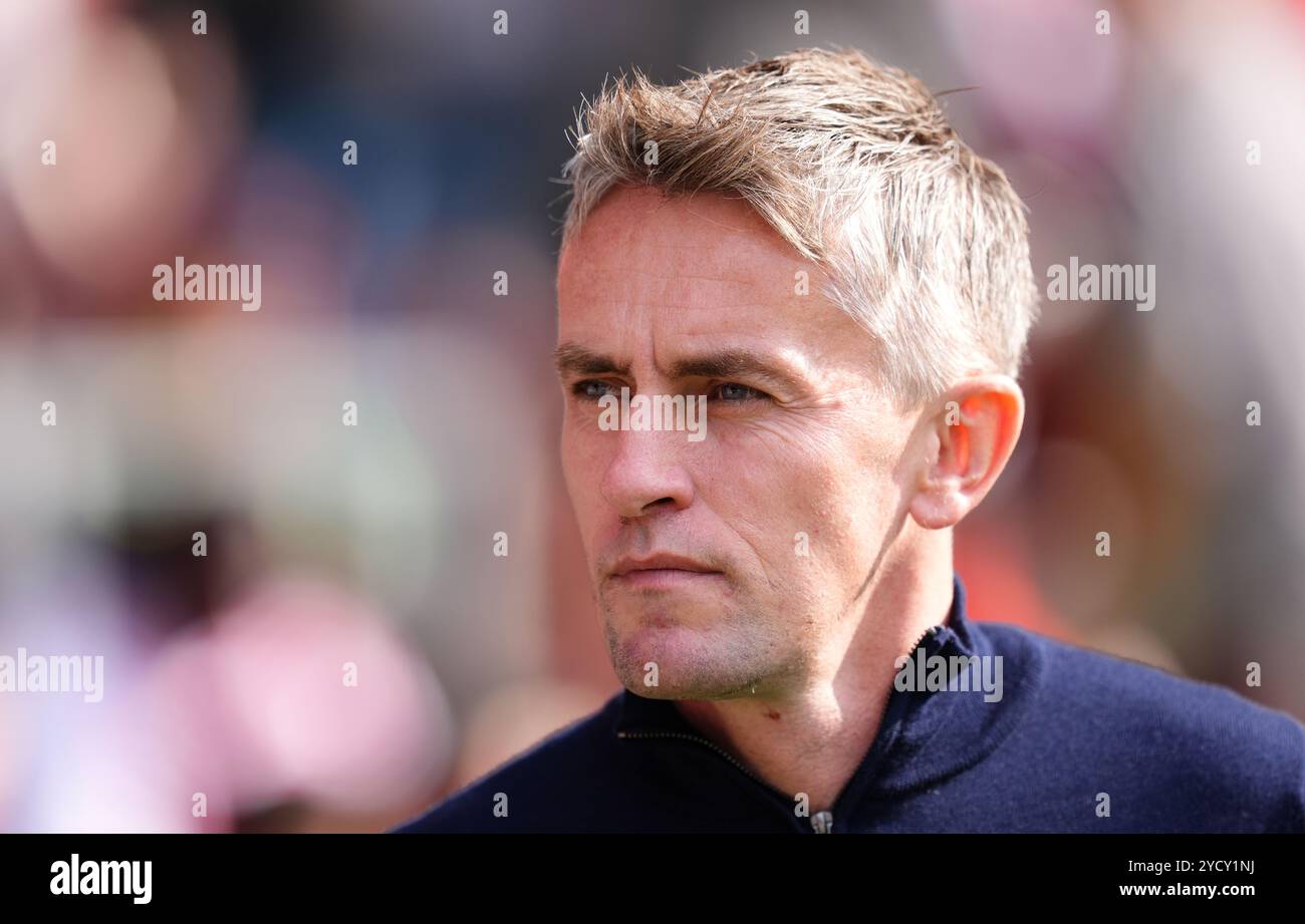 Aktenfoto vom 28.09.2024 Aktenfoto vom 21.09.2024 von Ipswich Town Manager Kieran McKenna, der glaubt, dass die Niederlage gegen Everton ihr bisher „enttäuschendstes“ Ergebnis der Saison war. Ausgabedatum: Donnerstag, 24. Oktober 2024. Stockfoto