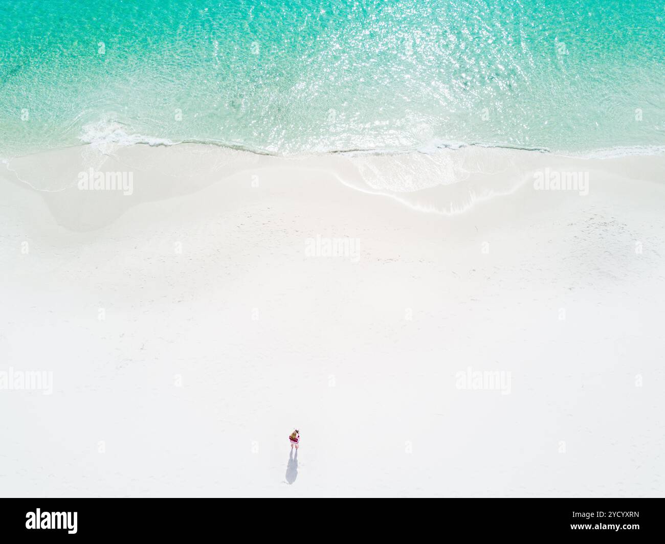 Australien hat idyllische Strände zum Schwimmen Stockfoto