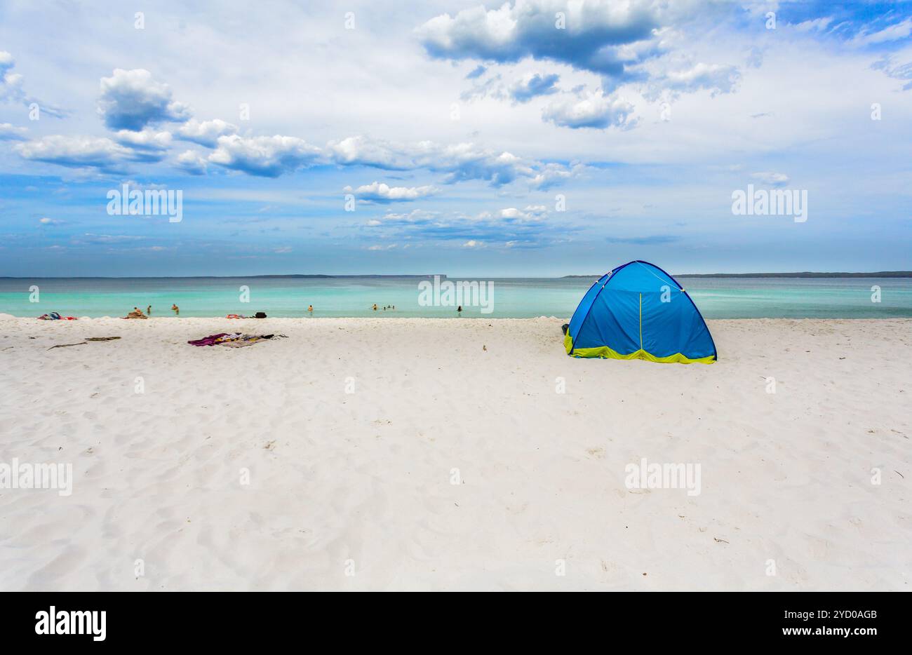 Hyams Beach Waves Australia Stockfoto