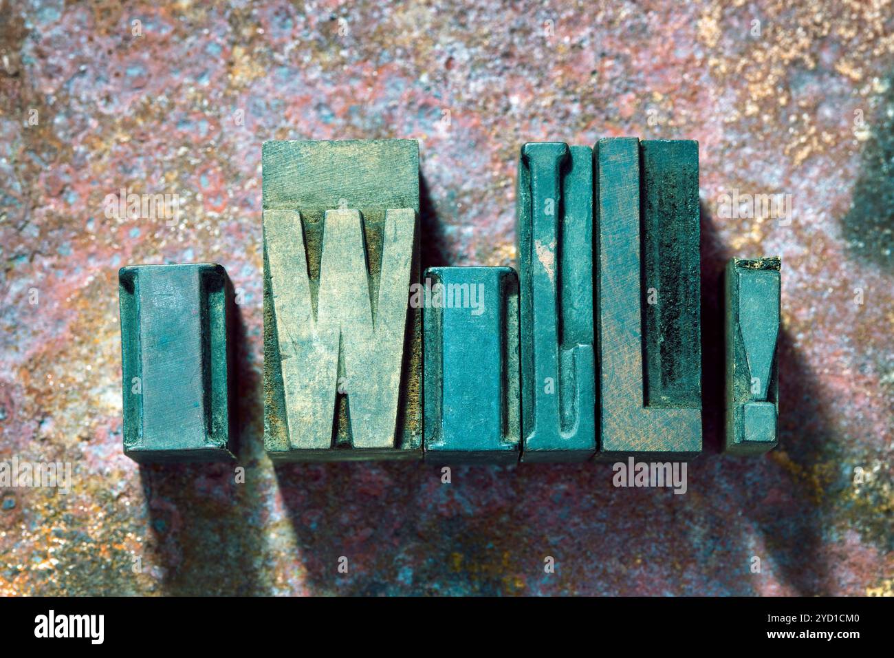 Ich werde ausblenden Stockfoto