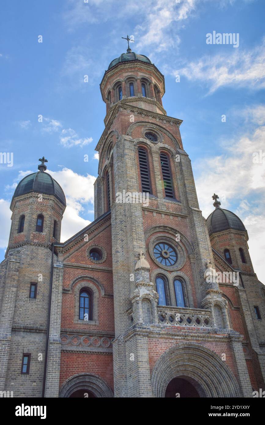 Jeondong Cathedral (katholische Kirche) in Jeonju, Südkorea Stockfoto