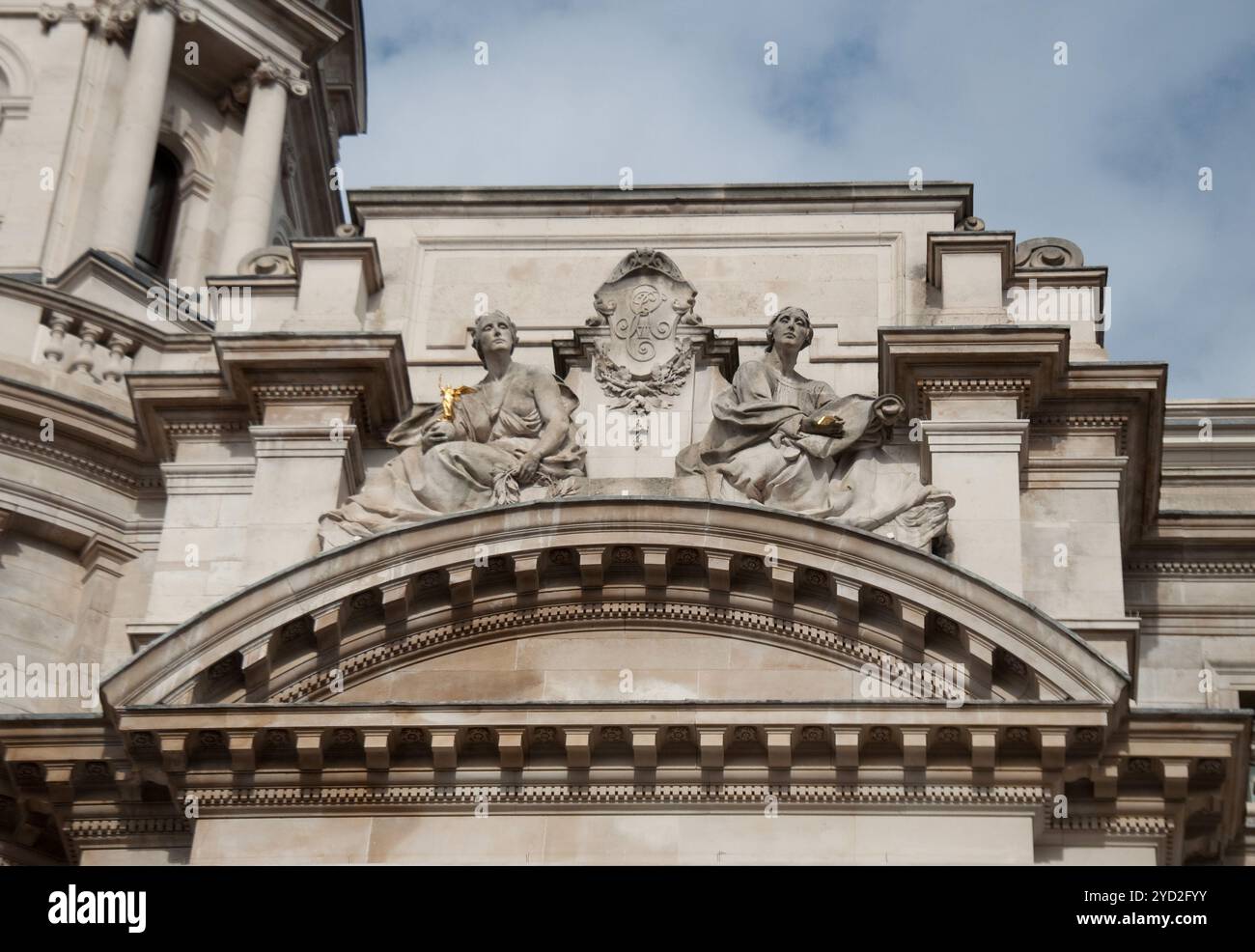Detail, Ministry of Defence Building, City of Westminster, London, England, Vereinigtes Königreich, Stockfoto