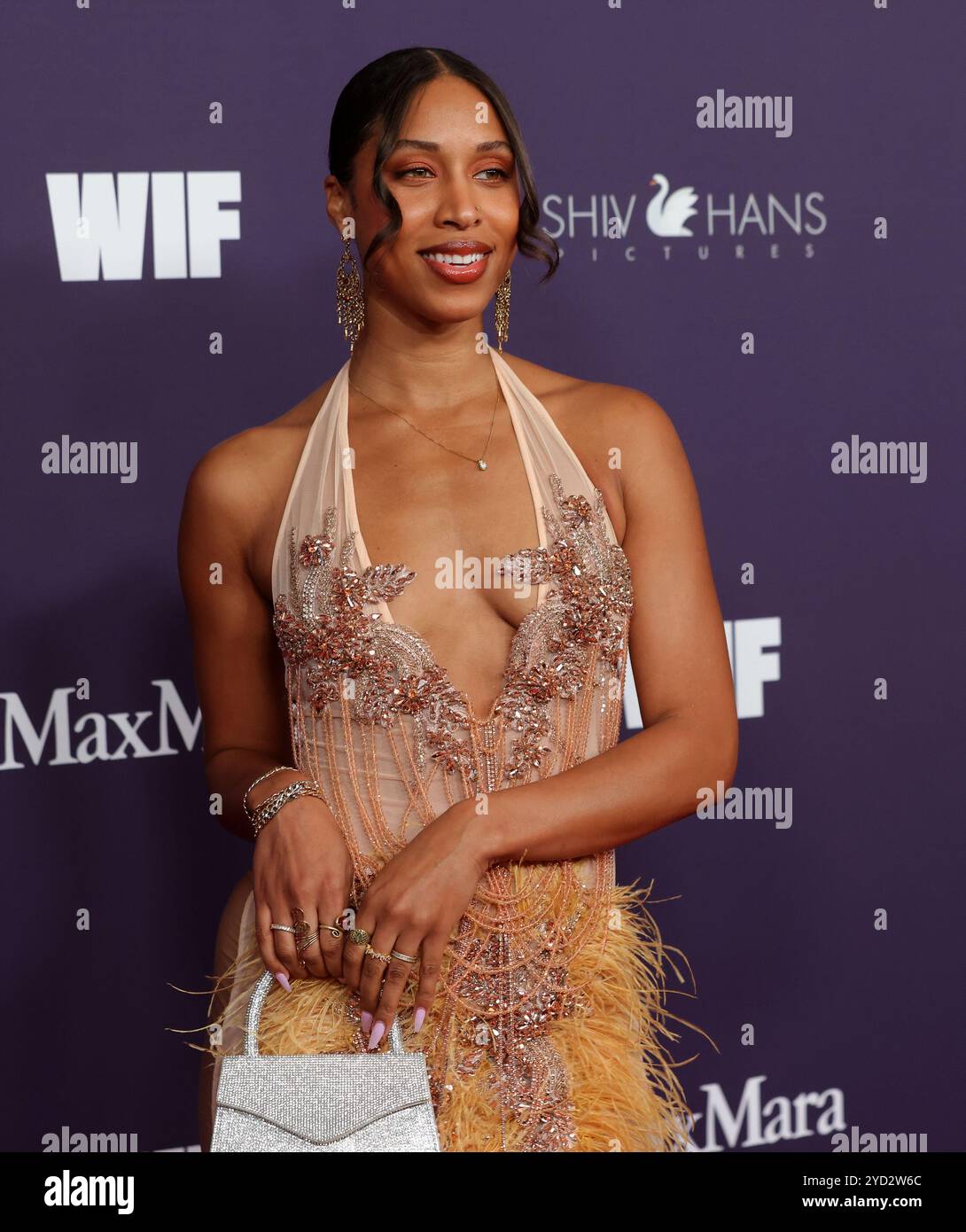 Beverly Hills, Usa. Oktober 2024. BOVA kommt für die Women in Film Honors am Donnerstag, den 24. Oktober 2024, im Beverly Hilton an. Foto: Greg Grudt/UPI Credit: UPI/Alamy Live News Stockfoto