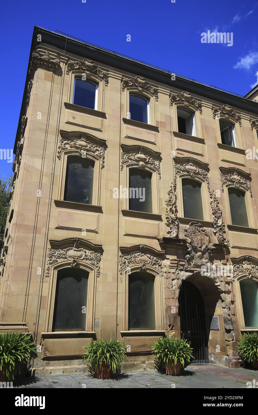 Das Altstadtarchiv Ehrensaal ist ein interessanter Ort in der historischen Altstadt von Heilbronn. Heilbronn, Baden-Württemberg, Deutschland, Europa Stockfoto