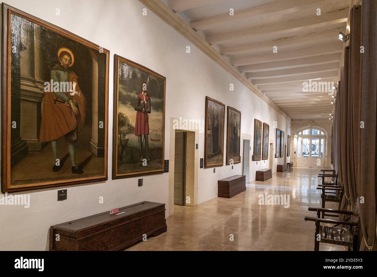 Rabat, Malta, 22. Dezember 2023: Blick auf das Wignacourt-Museum in Rabat auf Malta, Europa Stockfoto