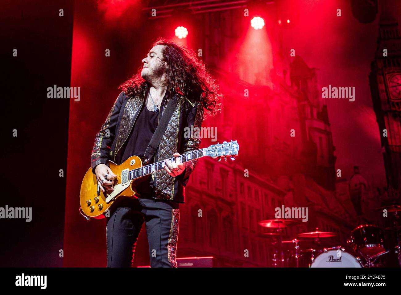 Musikkonzert - die Struts - die große Union Tour Adam Slack der Struts Mailand Fabrique Italien Copyright: XMirkoxFava/TSCKx/xLiveMediax LPM 1573639 Stockfoto