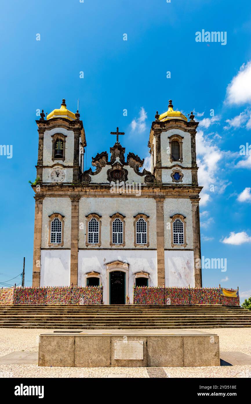Kirche Nosso Senhor do Bonfim in Salvador Stockfoto