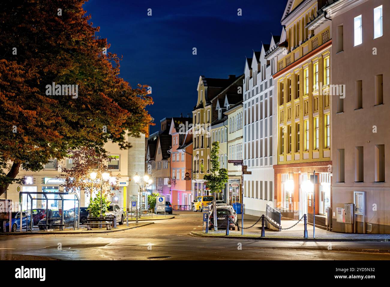 Die Stadt Eschwege in Hessen Stockfoto