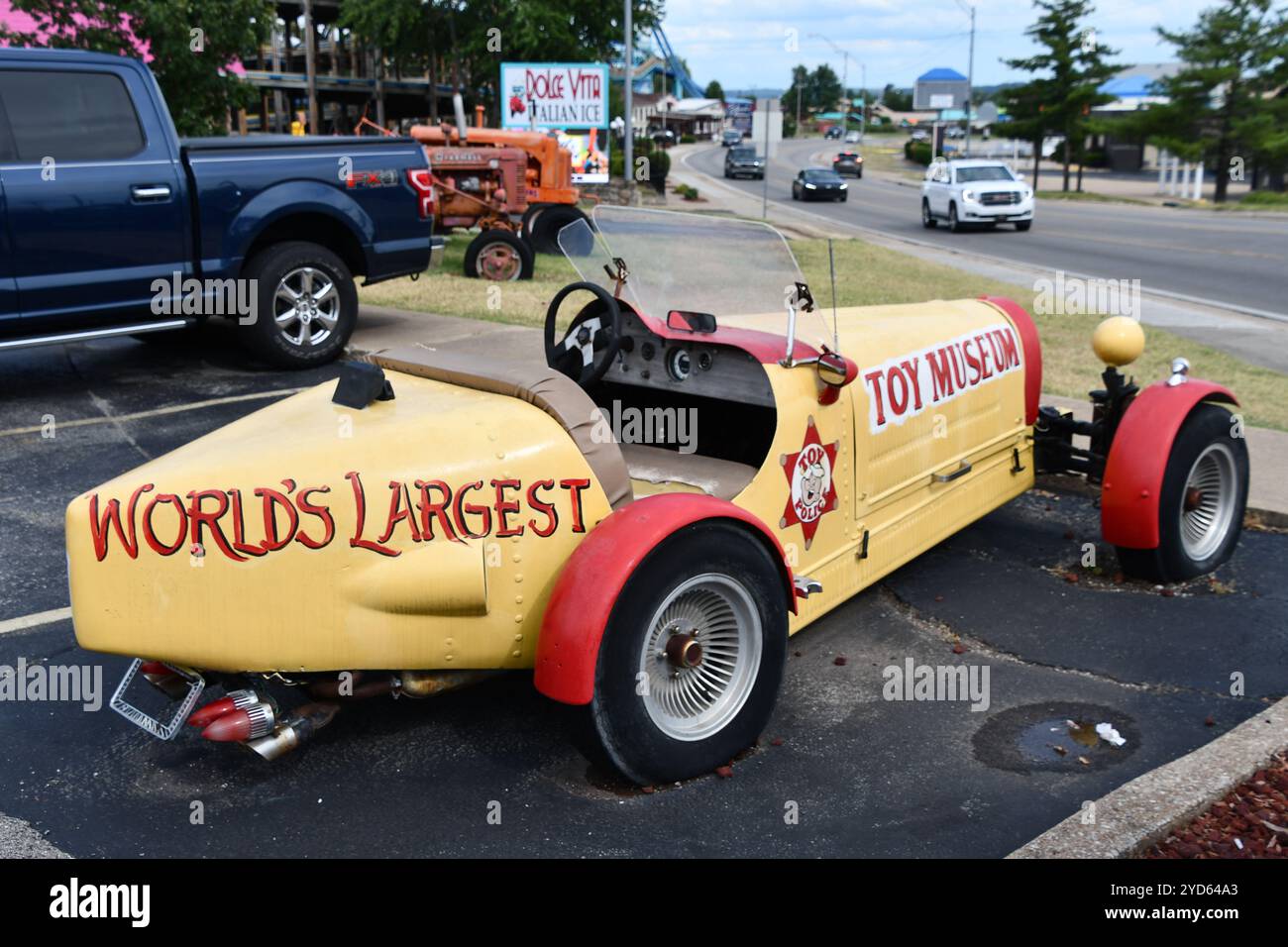 Die BECK Museums of Branson (weltgrößter Spielzeugmuseum-Komplex) in Branson, Missouri Stockfoto