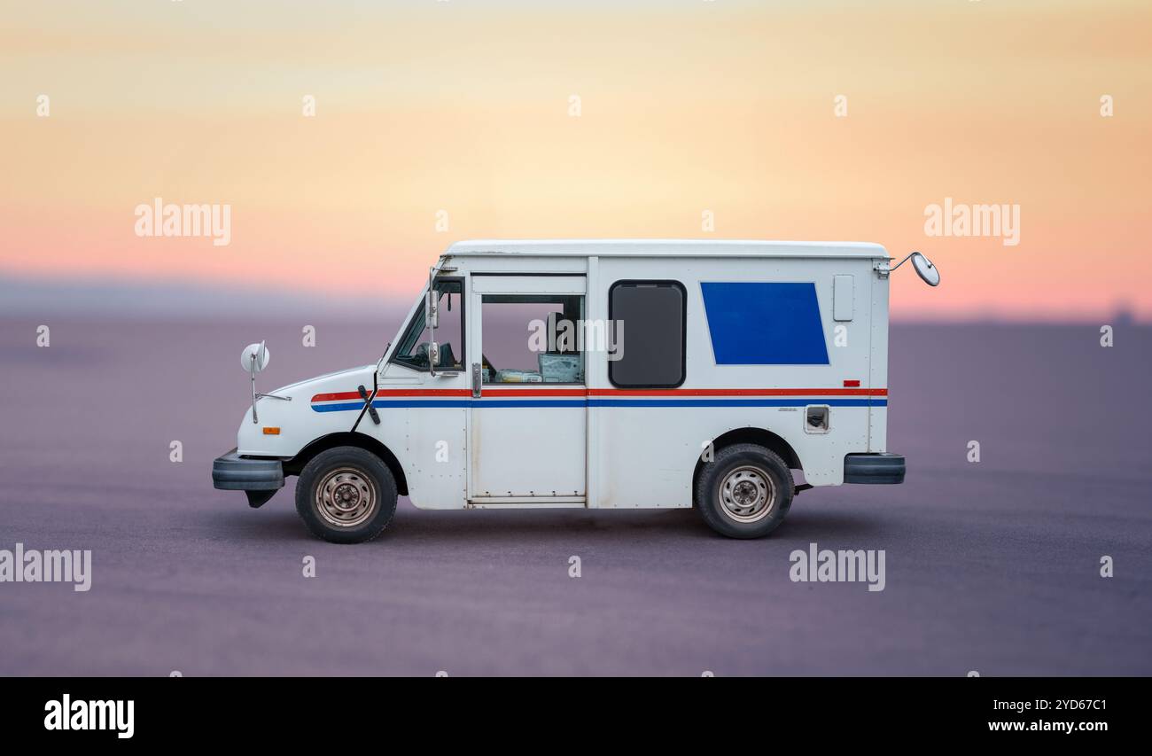 Wilderness Postzustellwagen Stockfoto