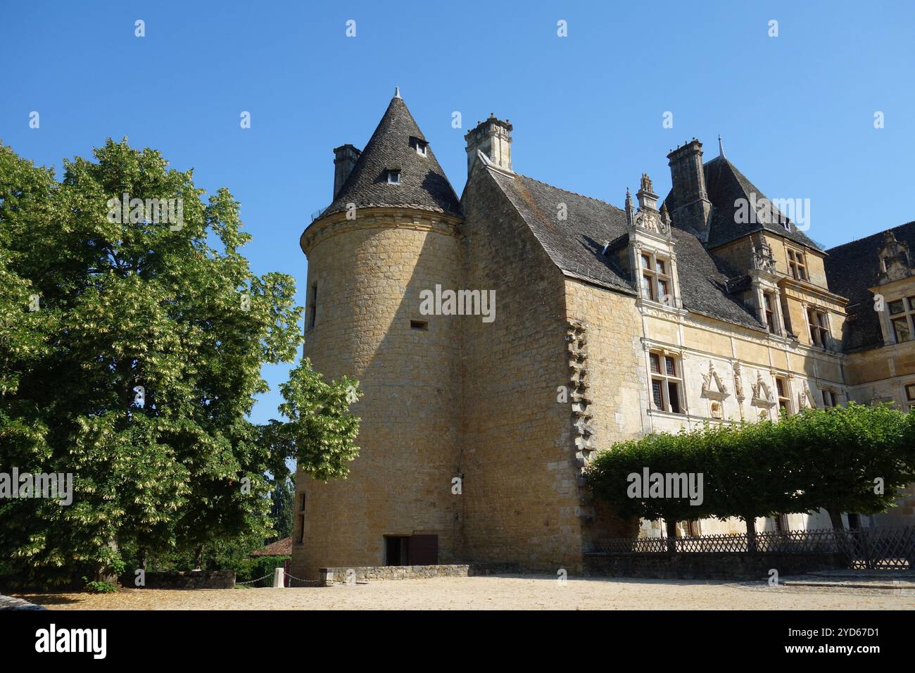 Schloss Montal in Saint Jean Lespinasse, Frankreich Stockfoto