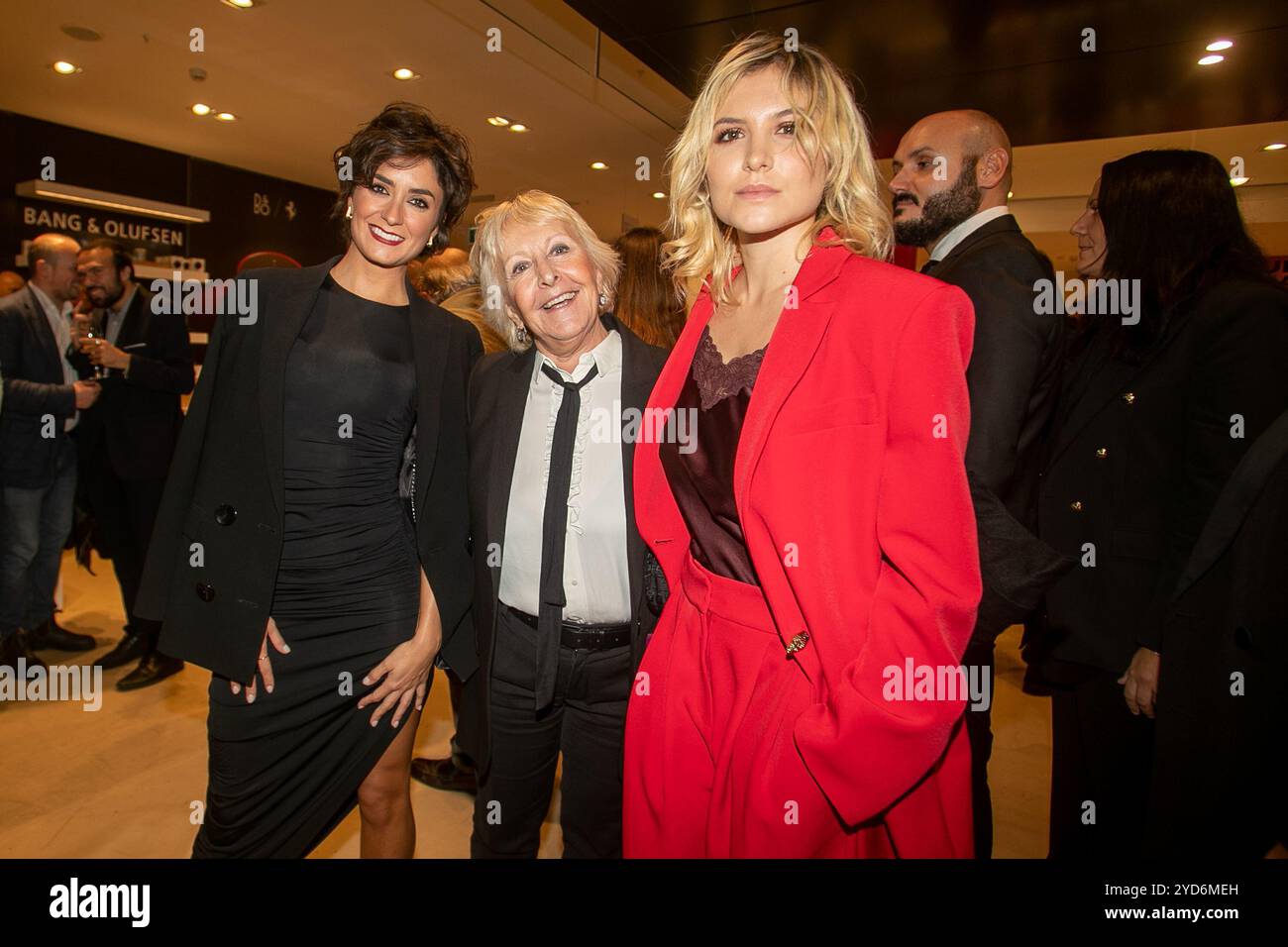 Roma, Italien. Oktober 2024. Marilina Succo, Patrizia Biancamano e Noemi Brando al Party Like a Star Ciak in occsione della Festa del Cinema di Roma, Gioved&#xec; 24 Ottobre 2024 (Foto Francesco Benvenuti/LaPresse)Marilina Succo, Patrizia Biancamano und Noemi Brando bei der Party Like a Star Ciak beim Rome Film Festival, Donnerstag, 24 Oktober 2024 (Foto Francesco Benvenuti Presse/Lavenuti Live News) Stockfoto